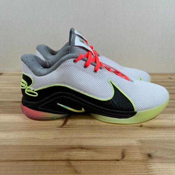 Nike LEBRON XXII 22 Basketball shoes Mens 13 Crown Jewel White Volt Glow Medium - Picture 1 of 10